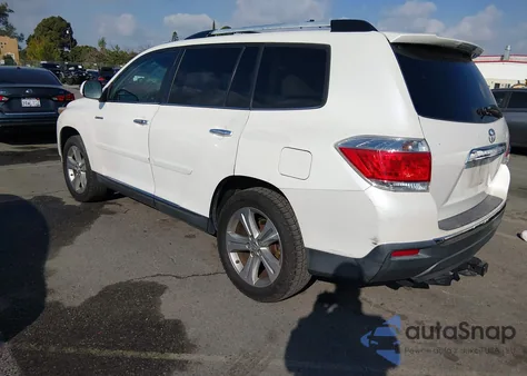 2012 Toyota Highlander Limited V6 from USA, damaged, VIN 5TDYK3EH0CS059581